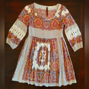 Long-sleeved Women's Dress, Umgee Brand, Size S.